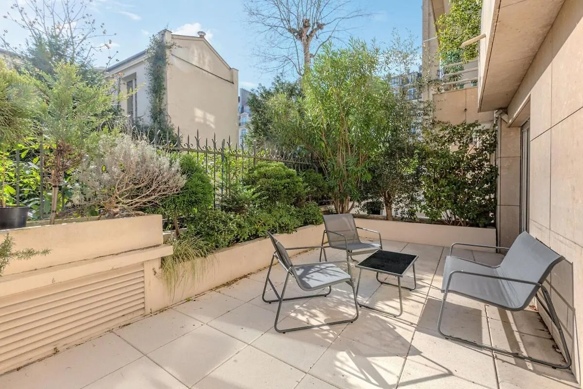 Beautiful 4P Apartment With Garden - Paris 16Th France